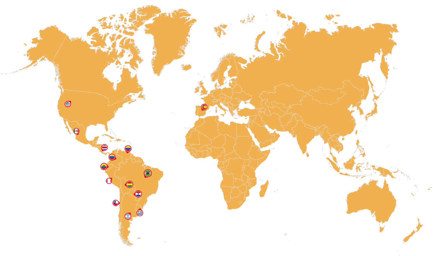 Mapa de Estadísticas